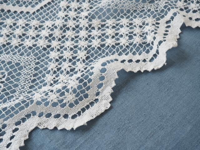 フィレレース刺繍クロス - アンティーク食器と雑貨のお店 lincs