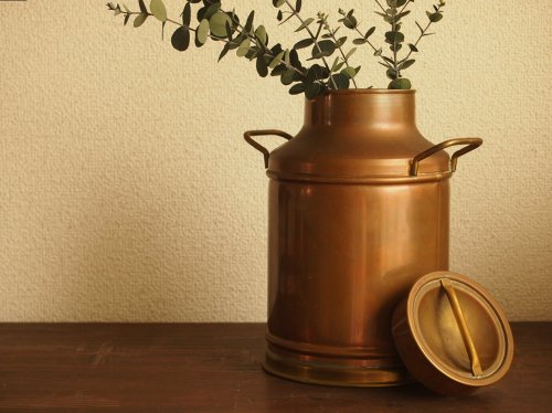 銅製のミルク缶 - アンティーク食器と雑貨のお店 lincs.［リンクス ...