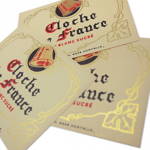 フランス　ヴィンテージ　リキュールラベル【Gloche de france】【画像4】