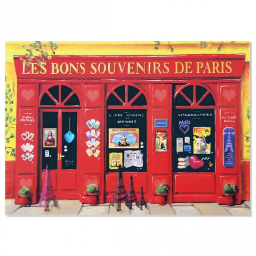 フランス ポストカード パリのお店シリーズ（LES BONS SOUVENIRS DE PARIS)