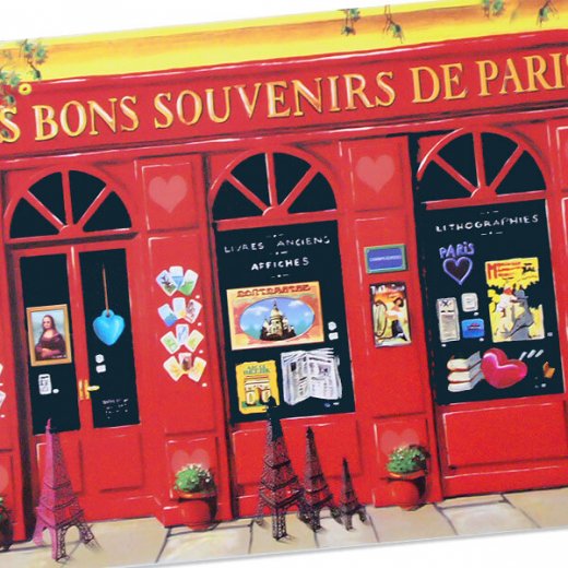 フランス ポストカード パリのお店シリーズ（LES BONS SOUVENIRS DE PARIS) - フランス雑貨『Zakka MiniMini』