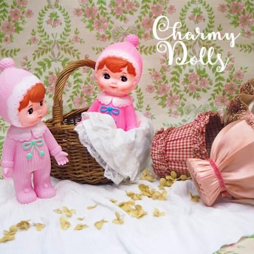 Charmy チャーミードール ソフビ人形【Baby Pink】－ キッチュ