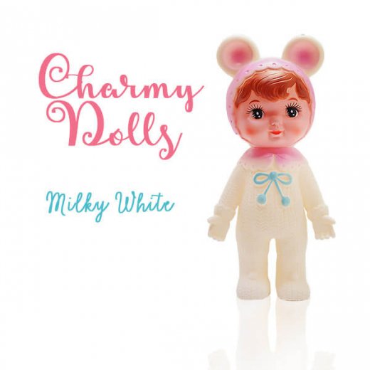 Charmy チャーミードール ソフビ人形【Milkey White】－ キッチュ雑貨