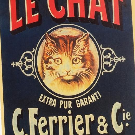 全信頼を寄せる キャット 猫 ポストカード フランス （SAVON 海外 - CHAT） LE カード・カードストック