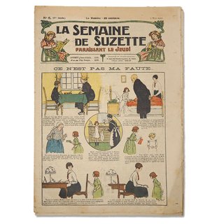 蚤の市　雑貨 フランス La Semaine de Suzette（アンティーク週間誌  F）
