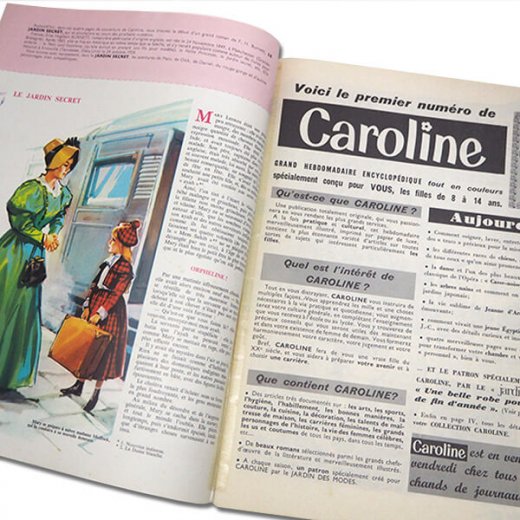 フランス Caroline（アンティーク週間誌）フランス雑貨・輸入雑貨