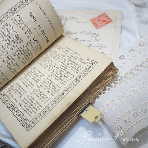 【送料無料】フランス アンティーク 聖書 1892年製 【Paroissien romain】【画像5】