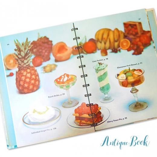 アメリカ 1958年 アンティーク本 レシピブック Betty Croker's