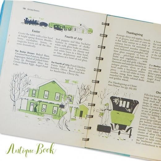 アメリカ 1958年 アンティーク本 レシピブック Betty Croker S 初版 Dinner For Two ベティ クロッカー アメリカ 1958年 アンティーク本 レシピブック Betty Croker S 初版 Dinner For Two ベティ クロッカー