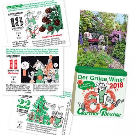 2018年 ドイツガーデニング日めくりカレンダー BRUNNEN (ブルネン)