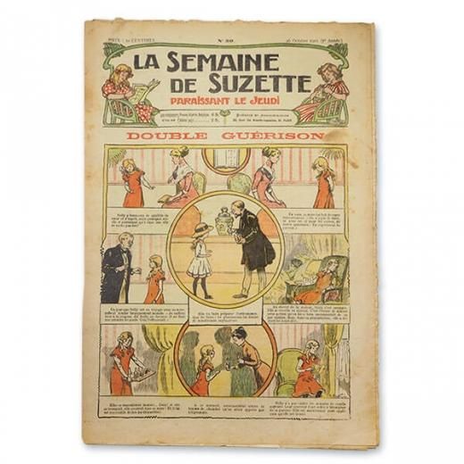 フランス La Semaine De Suzette アンティーク週間誌 I フランス雑貨 輸入雑貨 Zakka Minimini