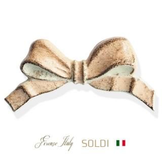 SOLDI ソルディ イタリア フィレンツェ リボン【pink beige】