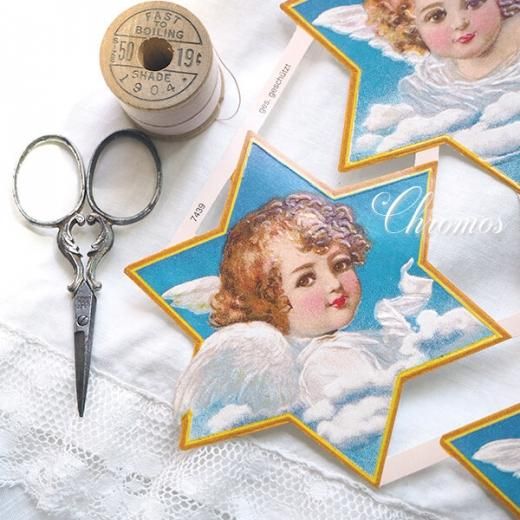 ドイツ クロモス【M】星と天使 - ドイツ クロモス 輸入雑貨 Zakka MiniMini