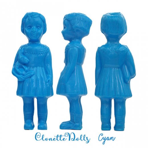 フランス クロネットドール clonette dolls【Cyan】－ キッチュ雑貨『Zakka MiniMini』