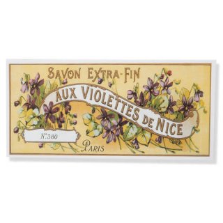 フランス ポストカード フランス ミニポストカード サボンアドカード (Violettes de NICE)