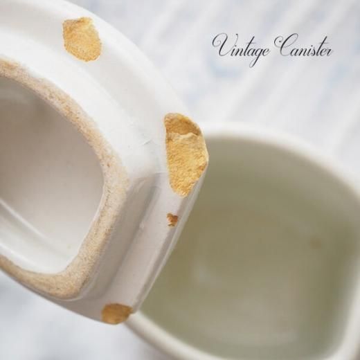 フランス アンティーク キャニスター 白鳥・スワン【CANNELLE