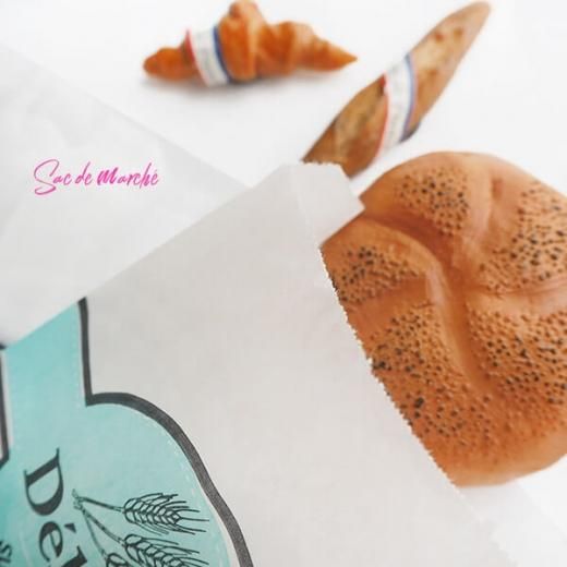No.48 フランス マルシェ袋 ボンボン袋 マルシェ袋 フランス 海外市場