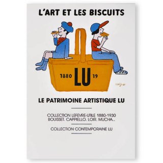 フランス LU サヴィニャック ポストカード （LU L'ART ET LES BISCUITS）|可愛いポストカード -  フランス雑貨・輸入雑貨『Zakka MiniMini』| フレンチガーリー 海外輸入雑貨のお店 | かわいい雑貨 | 蚤の市 | アンティーク