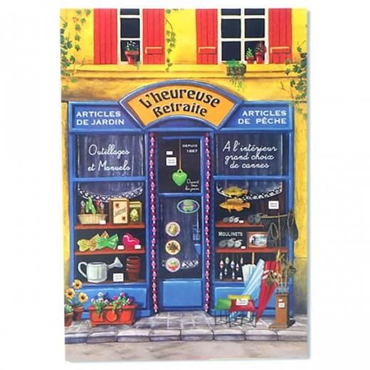 フランス ポストカード パリのお店シリーズ（L'heureuse Fetraite)