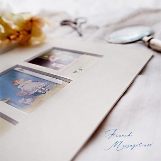 フランス ポストカード マウントボード仕様 封筒セット（花束）- 海外