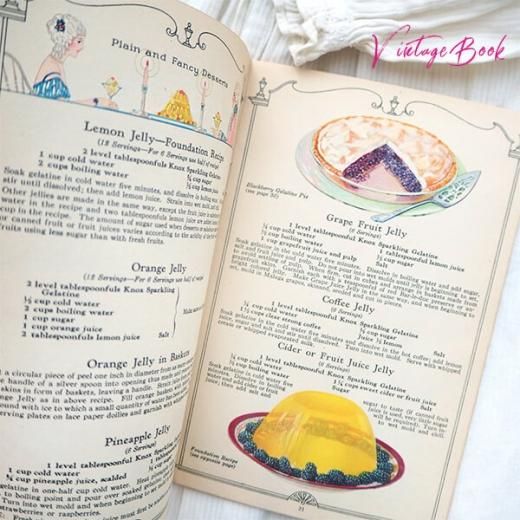 USA 【希少】1927年 KNOX dainty desserts ノックス ゼラチン