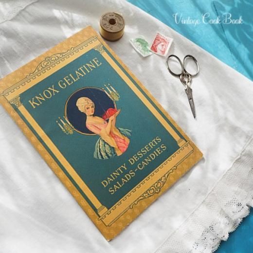 USA 【希少】1927年 KNOX dainty desserts ノックス ゼラチン