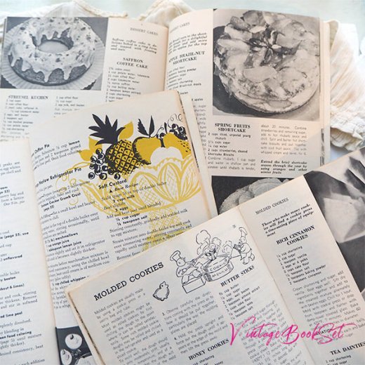 セット販売】アメリカ 1940-70年代 ヴィンテージ本 ３冊セット レシピ