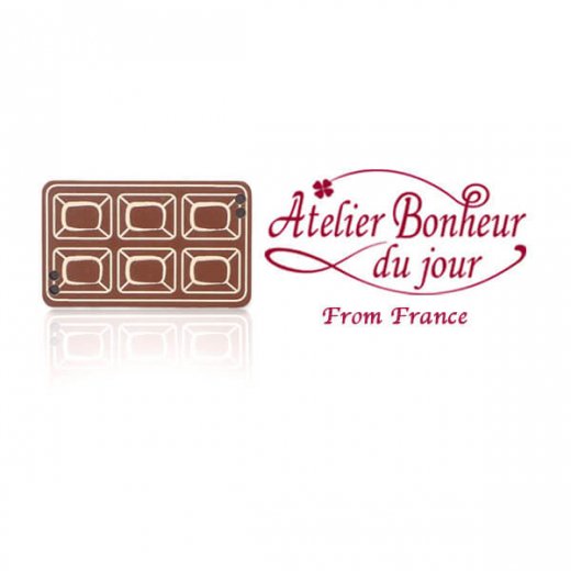 フランス輸入ボタン アトリエ ボヌール ドゥ ジュール スイーツ 板チョコtablette De Chocolat