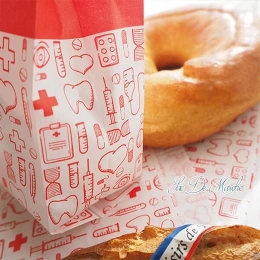 No.46 ドイツ マルシェ袋 「クロワッサン」 No.46 ドイツ マルシェ袋 「クロワッサン」