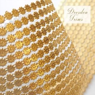 Dresden  ドレスデン　金彩レース飾り皿  ドイツ アンティーク Dresden ドレスデン 金彩レース飾り皿 ドイツ アンティーク