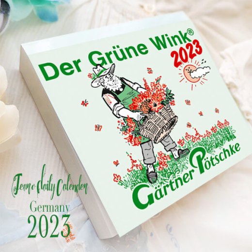 2022年 ドイツ RUNNEN (ブルネン)日めくりカレンダー