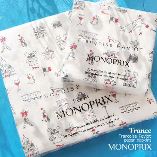 バラorセット売り】フランス直輸入！MONOPRIX × Francoise PAVIOT ...