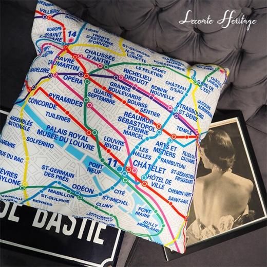 フランス直輸入！】フランス製 クッションカバー Leconte