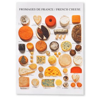 フランス ポストカード フランスチーズコレクション（Fromages de France／French Cheese）