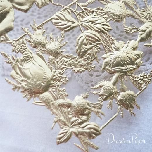 【ドレスデン】Ornamental 花柄リボン皿 6枚セット ドレスデン】Ornamental 花柄リボン皿 6枚セット