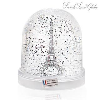 フランス直輸入！】スノーグローブ 縦8.5cm【ゴールド