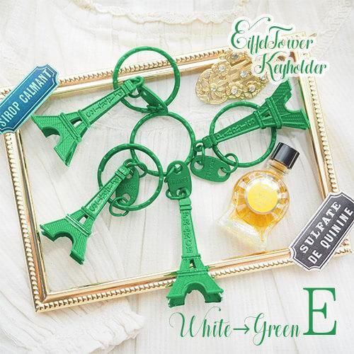 単品販売】フランスお土産 エッフェル塔キーホルダー (WHITE 単品販売】フランスお土産 エッフェル塔キーホルダー (WHITE