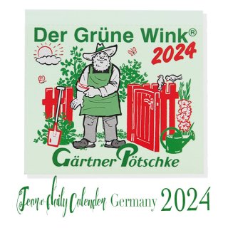【入荷しました】ドイツ直輸入！2024年ドイツ ガーデニング 日めくりカレンダー