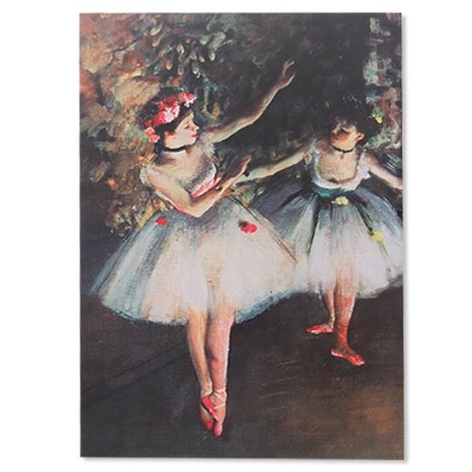 ドイツ ポストカード Edgar Degas （Two Dancers On Stage 1874 エドガー・ドガ ）【画像1】