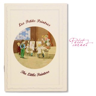 フランス ミニノート 小さな画家たち 絵画 ローズ バラ（Les Petits Peintres）