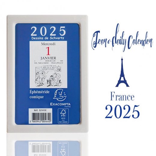 入荷しました】フランス直輸入！ 2025年 フランス日めくりカレンダー