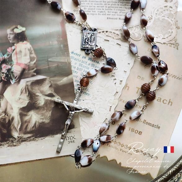 送料無料 フランス直輸入】フランス製 1950年代ルルド聖母とND