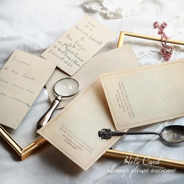 フランス蚤の市買付け 5枚セット】 1930-50年代 教会 ホーリー