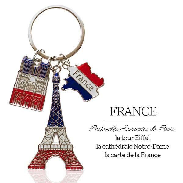 フランス雑貨★フレンチキーホルダー大量100個セット★ワイン　エッフェル塔など お得なセット販売】フランスお土産 エッフェル塔キーホルダー3