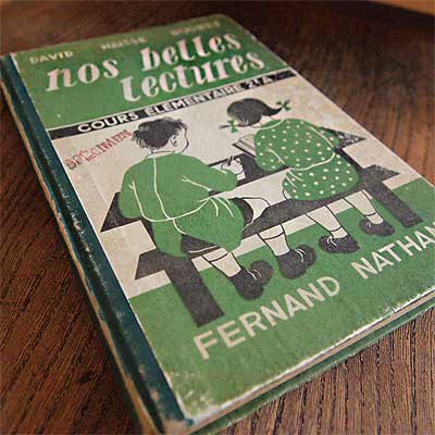 Fernand Nathan ~フェルナン ナタン nos belle lectures （ビンテージ本）【画像2】