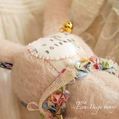 エクリュベージュバニー B （24.5cm）【Ecru-Beige bunny】〜yuria手芸店【画像4】