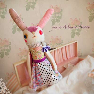 モーヴバニー（29.5cm）【mauve bunny】〜yuria手芸店