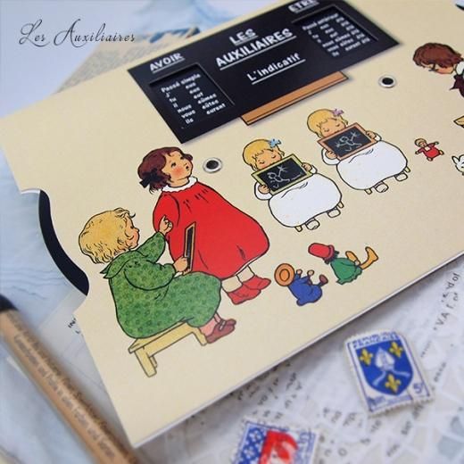 フランス製 フランス語 勉強表 - フランス雑貨・輸入雑貨『Zakka