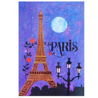 バレンタイデー＆ホワイトデー ギフト 贈り物 雑貨 フランス エッフェル塔 ポストカード （Nos souvenirs de Paris　D-type）