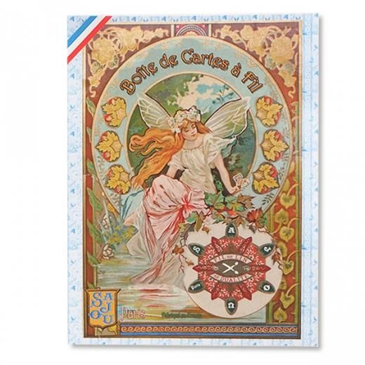 フランス Sajou ポストカード Boute De Cares A Fil フランス雑貨 輸入雑貨 Zakka Minimini フランス Sajou ポストカード Boute De Cares A Fil フランス雑貨 輸入雑貨 Zakka Minimini